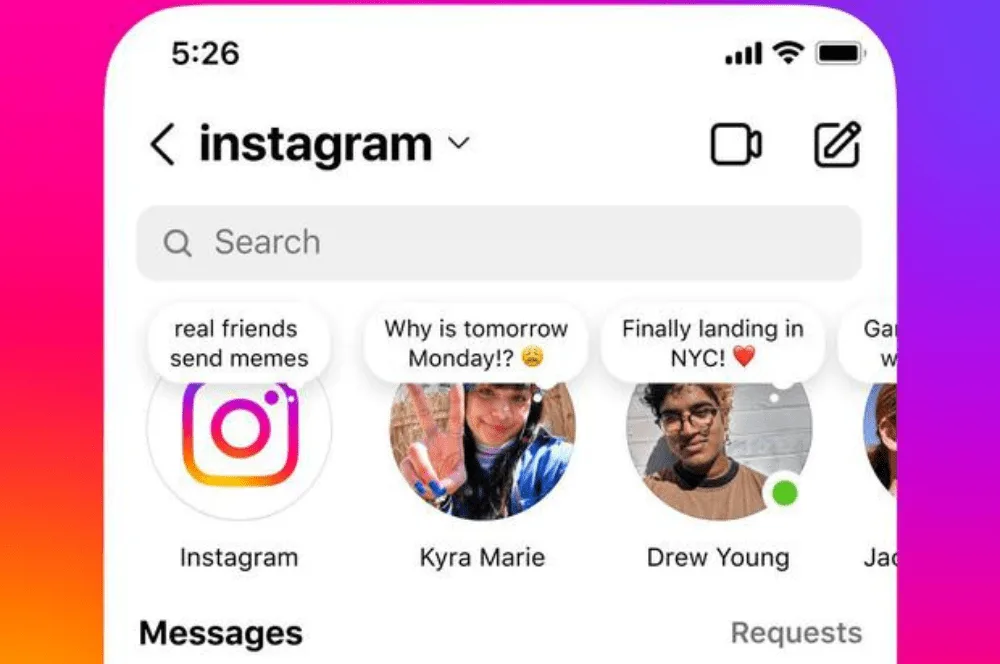 Descubre las notas de Instagram — Digitalvar