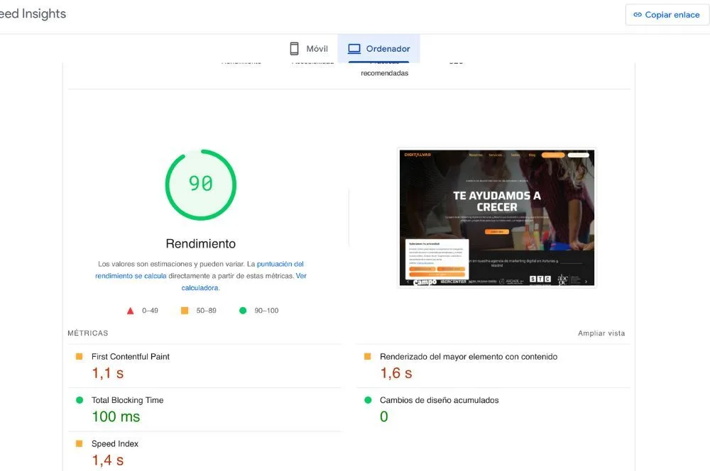 Descubriendo la herramienta Google PageSpeed Insights — Digitalvar