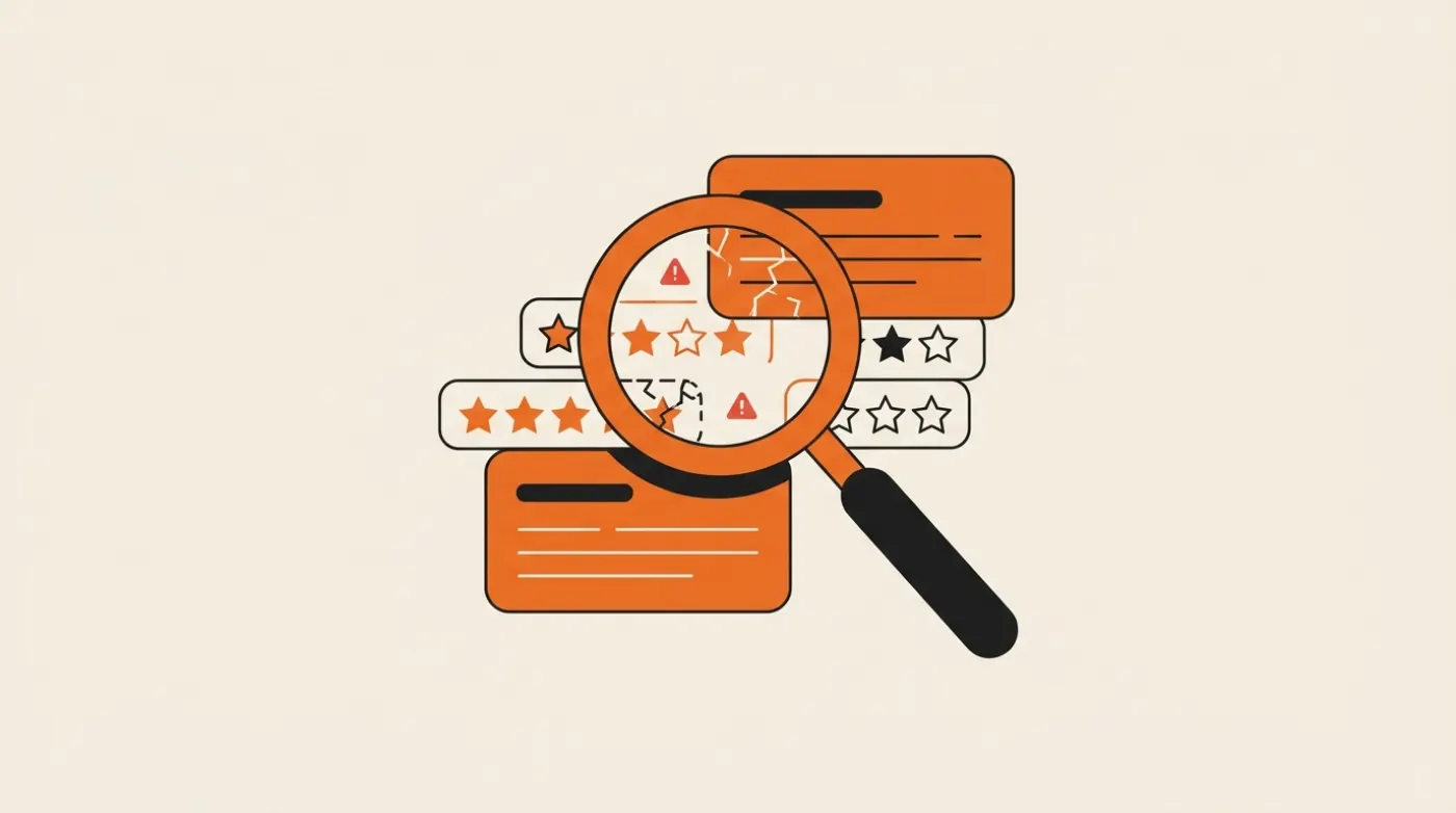 Reseñas falsas en Google cómo detectarlas: panel de auditoría de reseñas sospechosas en Google Business Profile